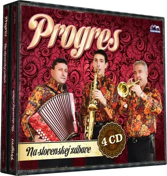 Česká hudba Progres: Na slovenskej zábavě 4CD