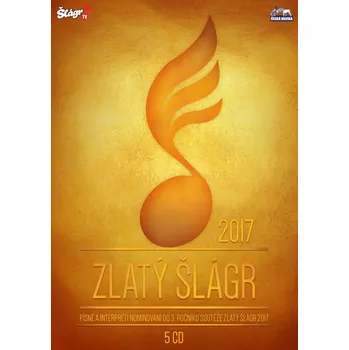 Česká hudba Zlatý Šlágr - 3. ročník nominace 2017 - 5 CD