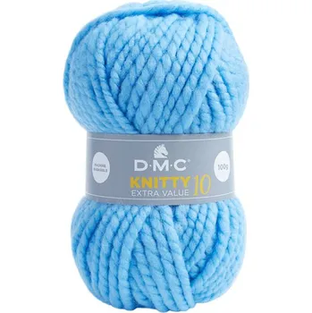Příze Příze KNITTY 10 100g, světle modrá - odstín 969