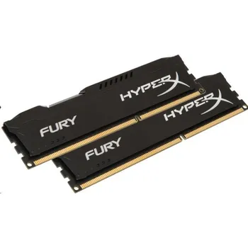 Operační paměť Kingston HyperX Fury Black 16 GB (2x 8 GB) DDR4 2400 MHz (HX424C15FB2K2/16)
