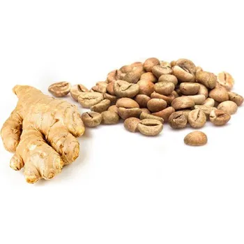 Káva Zelená káva Super štíhlá linie - zázvor, pouze mletá, 100g