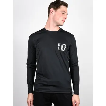 Pánské tričko Oakley Surf Blackout lycra s dlouhým rukávem
