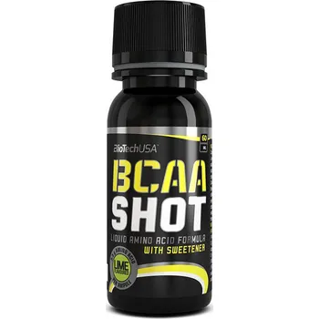 Aminokyselina BioTech USA BCAA Shot 60 ml limeta