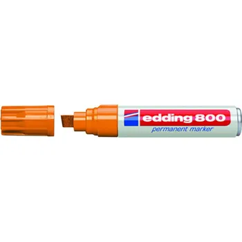 Edding 800 permanentní 10ks Barva: Oranžová