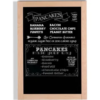 Křídová tabule Easy 30x40 - Přírodní