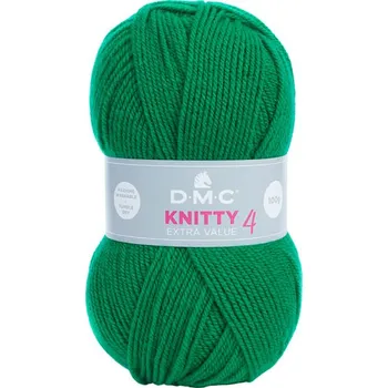 Příze Příze KNITTY 4 100g, zelená - odstín 916