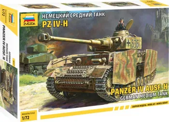 Plastikový model Zvezda Panzer IV Ausf.H 1:72