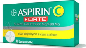 Lék na bolest, zánět a horečku Aspirin C Forte 800 mg/480 mg 10 tbl.