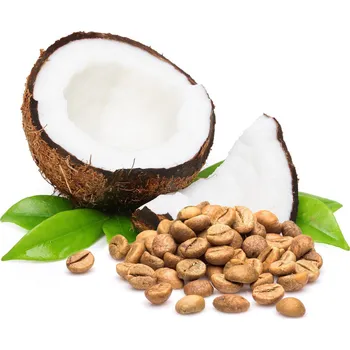 Káva Zelená káva Super štíhlá linie Kokos - pouze mletá, 1000g