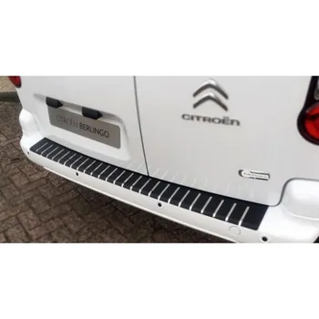 Tuning Kryt prahu pátých dveří Citroen Berlingo II 2008-2018 • nerez s karbonem • Alu-Frost