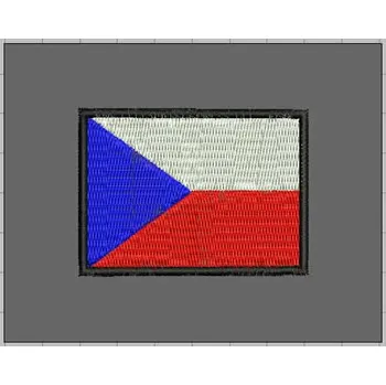 Nášivka PPRELAX česká vlajka střední