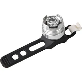 OEM LED cyklo-svítilna, 1× super svítivá LED, svícení, blikání, bílá