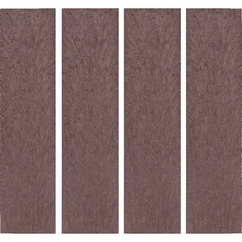 Plotovka TRAPLAST Plastová plotovka 1,00 m, hnědá rovná, R+