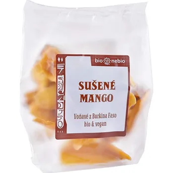 Sušené ovoce bio nebio Sušené mango plátky BIO