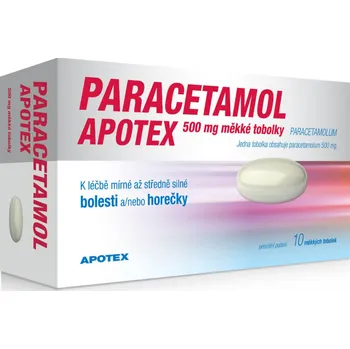 Lék na bolest, zánět a horečku Paracetamol Apotex 500 mg