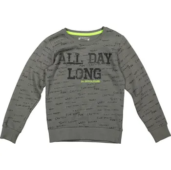 Chlapecká mikina DUTCHJEANS CHLAPECKÁ MIKINA "ALL DAY LONG" Barva: khaki, Velikost: 140