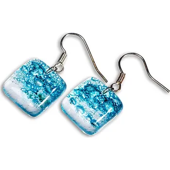 Náušnice Tyrkysové náušnice BLANKYT N0105