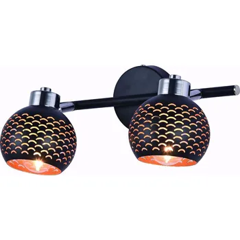 Bodové svítidlo Lamkur Holly 2xE14 40 W černé