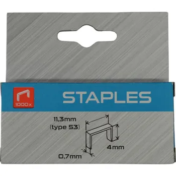 Kleště Spony do sponkovačky 1000 ks/bal – 4 mm