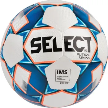 fotbalový míč select fb futsal mimas bílý/modrý 4