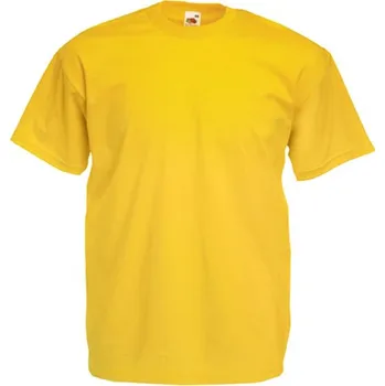 Pánské tričko Fruit Of The Loom Valueweight T Sunflower S