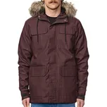 Vínově červená pánská zimní bunda Globe Goodstock Thermal Parka L