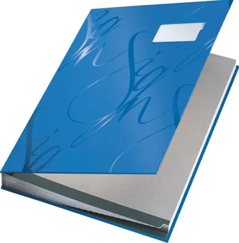 Leitz Podpisová kniha 57450035 modrá 18 listů