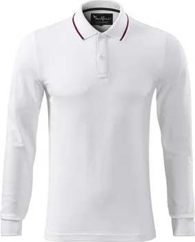 Pánské tričko Malfini Contrast Stripe bílá