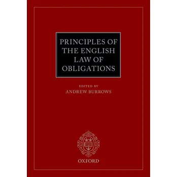Principles of the English Law of Obligations - Andrew Burrows