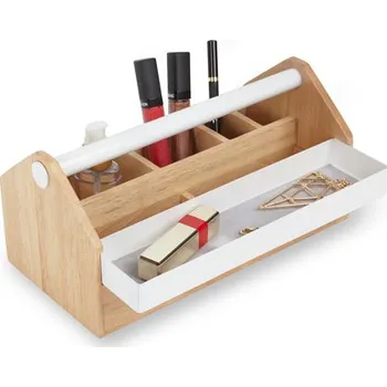 Šperkovnice Umbra Toto organizér bílá/přírodní