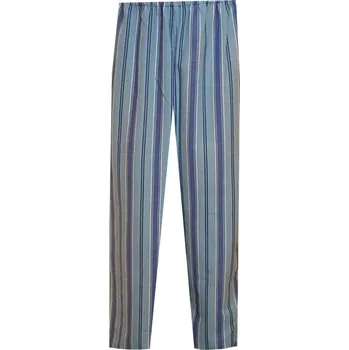 Pánské pyžamo Pánské Pyžamové kalhoty Flanel Foltýn dlouhé modré proužky Velikost: 2XL