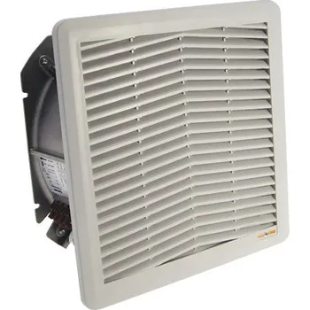 Serverovna ID-EF-01-4 Ventilátor s filtrem pro rozvaděče Conteg WME, 12m3/h, 230VAC, IP54, šedý