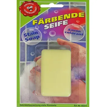 Žertovný předmět ERFURTH Špinící mýdlo barvící - žertík