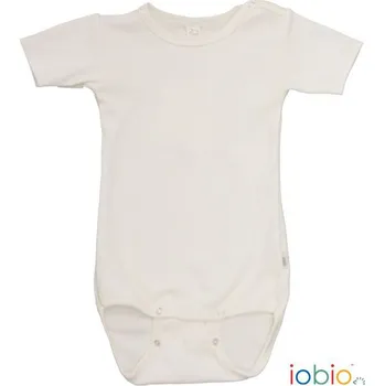 Kojenecký body IOBIO Body kr. rukáv vlna/hedv - různé barvy Barva: přírodní, Velikost: 98/104