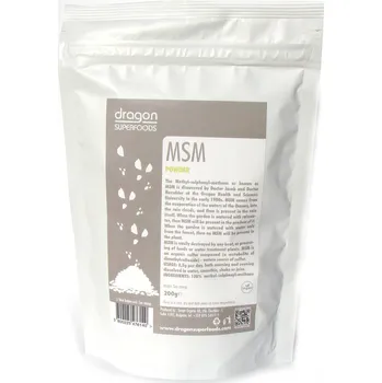 Kloubní výživa Dragon Superfoods MSM 200 g