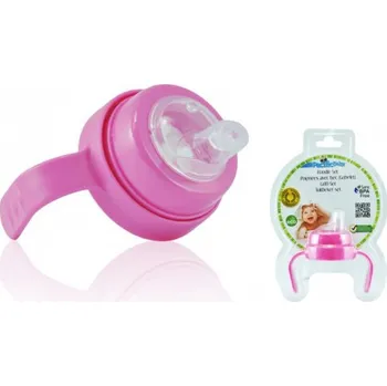 Hračka pro nejmenší Pacific Baby - Handle set - pro děti od 9 do 18 měsíců Barva: růžová