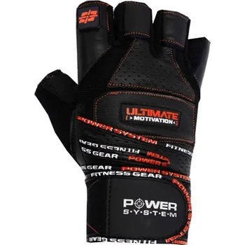 Fitness rukavice Power System Ultimate 2810 červené