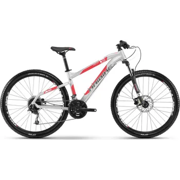 Horské kolo Haibike Seet Hardlife 3.0 stříbrné/coral/bílé 2018 S