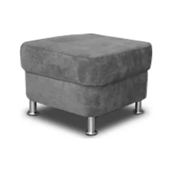 Taburet Taburet, látka šedá, SANTIAGO