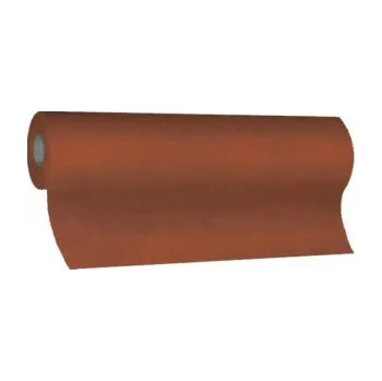 Jednorázový ubrus Středový pás PREMIUM 24m x 40cm hnědý