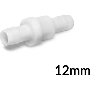 Ventil Zpětný ventil průměr 12mm plastový