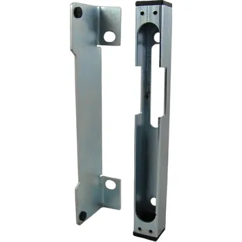 Pohon brány Celozinkovaný univerzální doraz branky 30x30x260mm pro elektrický zámek