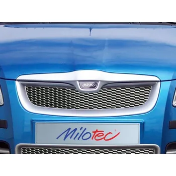Tuning Milotec Sportovní maska s nerez tahokovem Škoda Fabia II (2006 - 2010) -