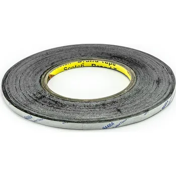 Lepicí páska Oboustranná lepící páska černá šíře 5mm