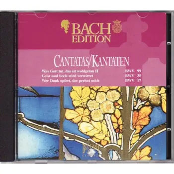 Zahraniční hudba BACH,J.S.: Kantáty BWV 99, 35, 17 (CD) (BRILLIANT CLASSICS)