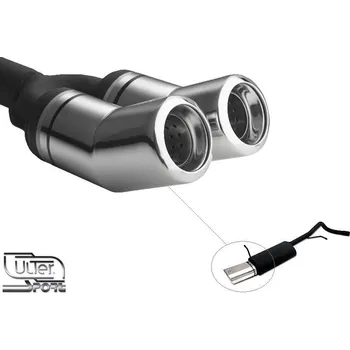 Výfuková trubka Ulter Sport Sportovní výfuk Škoda Fabia I Hatchback (1999 - 2007) - (1.0 - 1.4i - 1.4 16V) - - 125-203/13-1