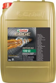 Motorový olej Castrol Edge Supercar 10W-60 20 l