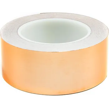 Lepicí páska Měděná lepící Cu páska 55micron, 29m, šírka 50mm