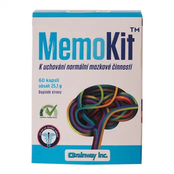 Přírodní produkt Brainway MemoKit 60 cps.