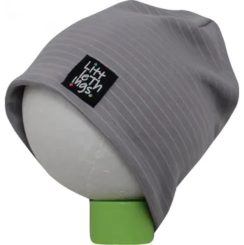 Čepice šedá termolite čepice rovného střihu